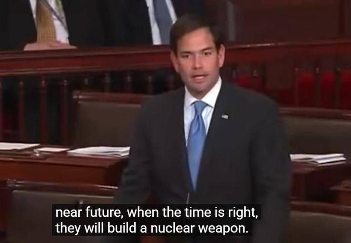 Rubio "profeta" sull'Iran. Il discorso del 2015 su missili e atomica (VIDEO) - 
