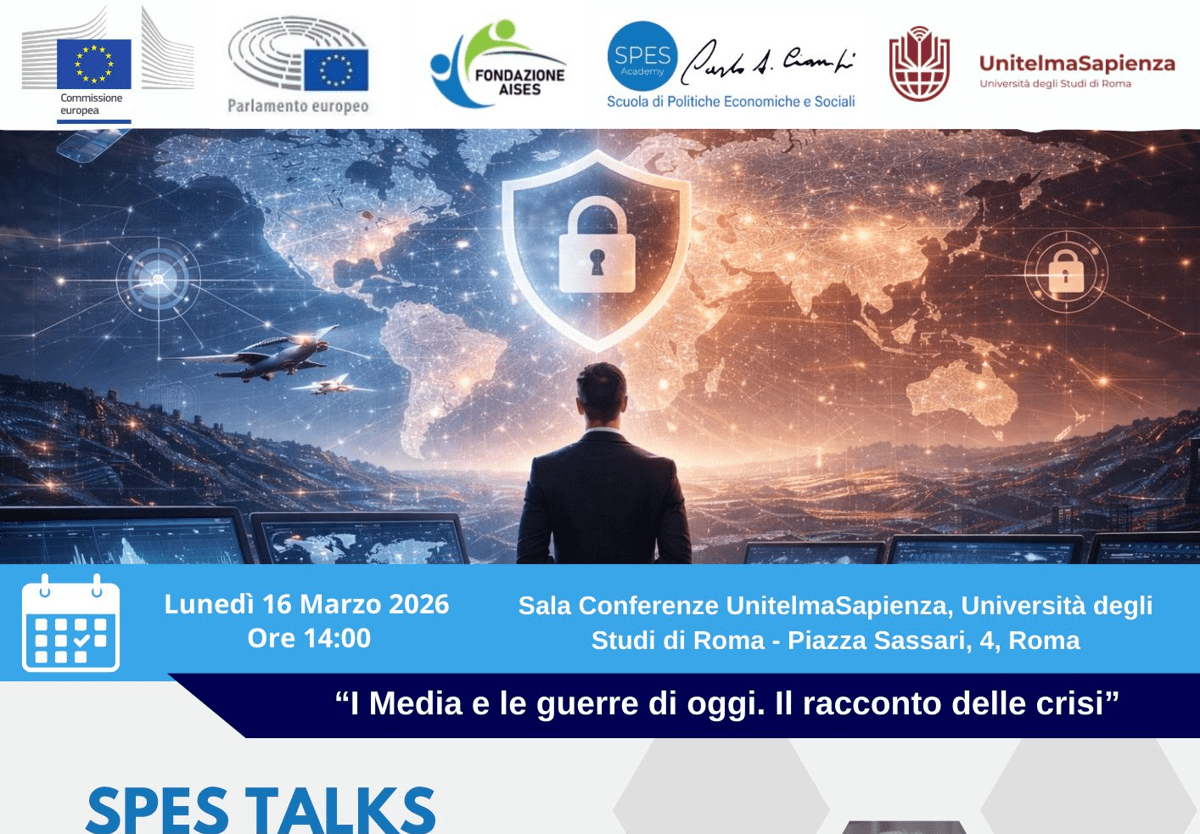 Informazione: nasce 'Spes Talks', il 16 marzo a Roma il primo incontro su media e guerre contemporanee - 