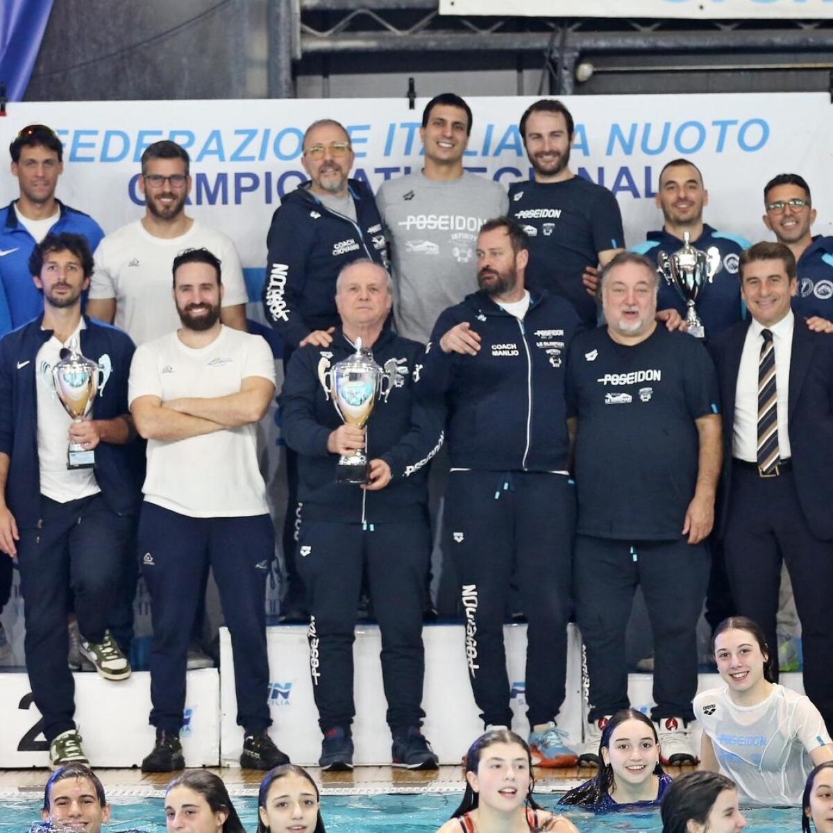 Il dominio della Poseidon ai Regionali di Nuoto: Aryiel Angemi stabilisce un nuovo record nei 50 dorso per FIN Sicilia - 