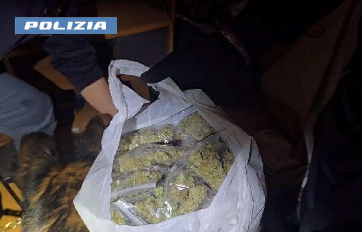 Operazione antidroga della Polizia a Catania: arrestato 47enne con oltre 2 chili di sostanze stupefacenti - 