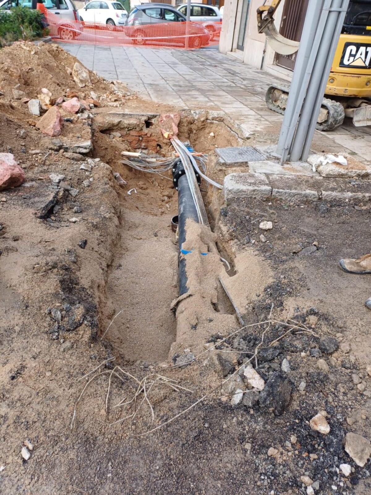 Riparazione della tubazione del gas completata in via Giuseppe Cirincione, Comune di Palermo - 