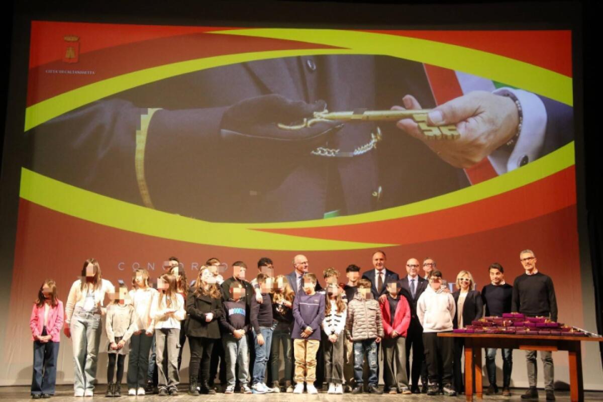 Premiazione dei vincitori del concorso “Memorie e Mestieri” nel Comune di Caltanissetta - 