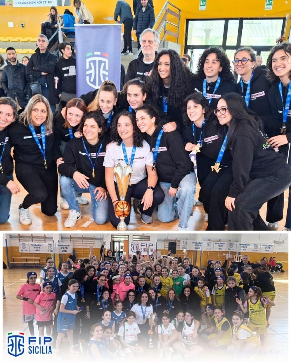 Sport&amp;Performance Academy trionfa nel Girone West di Serie C femminile con il supporto della FIP Pallacanestro - 