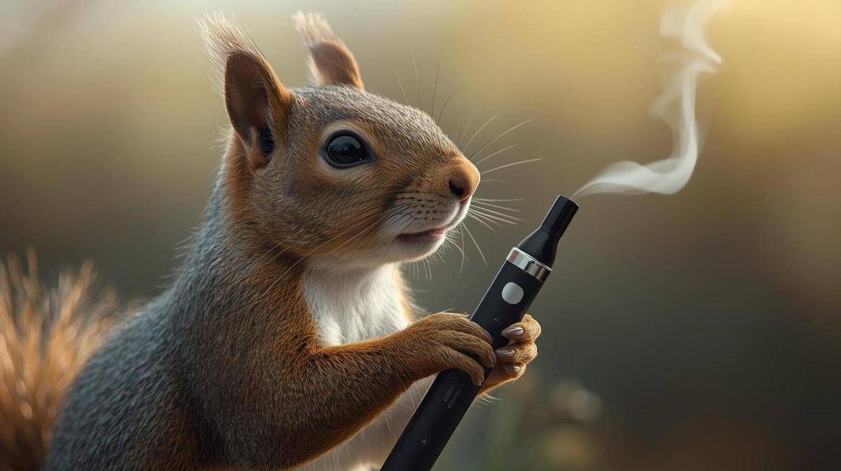 Scoiattoli 'fumano' sigarette elettroniche, scatta l'allarme degli esperti in Uk - 
