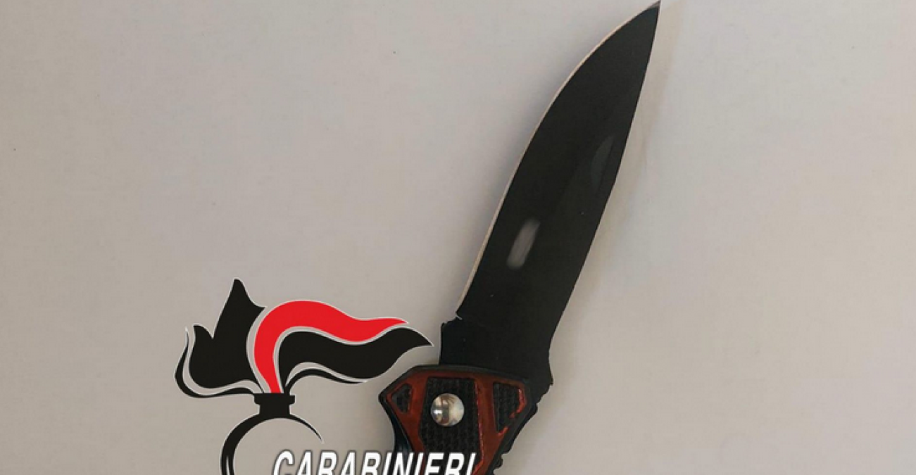 Paternò: denunciato un 20enne sorpreso con un coltello a serramanico - 