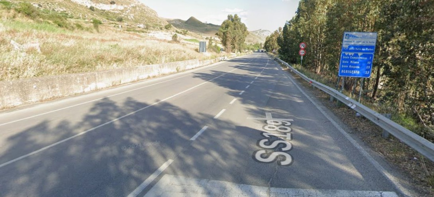 Scontro frontale sulla statale 189 tra Aragona e Comitini: dieci feriti, tre minorenni - 