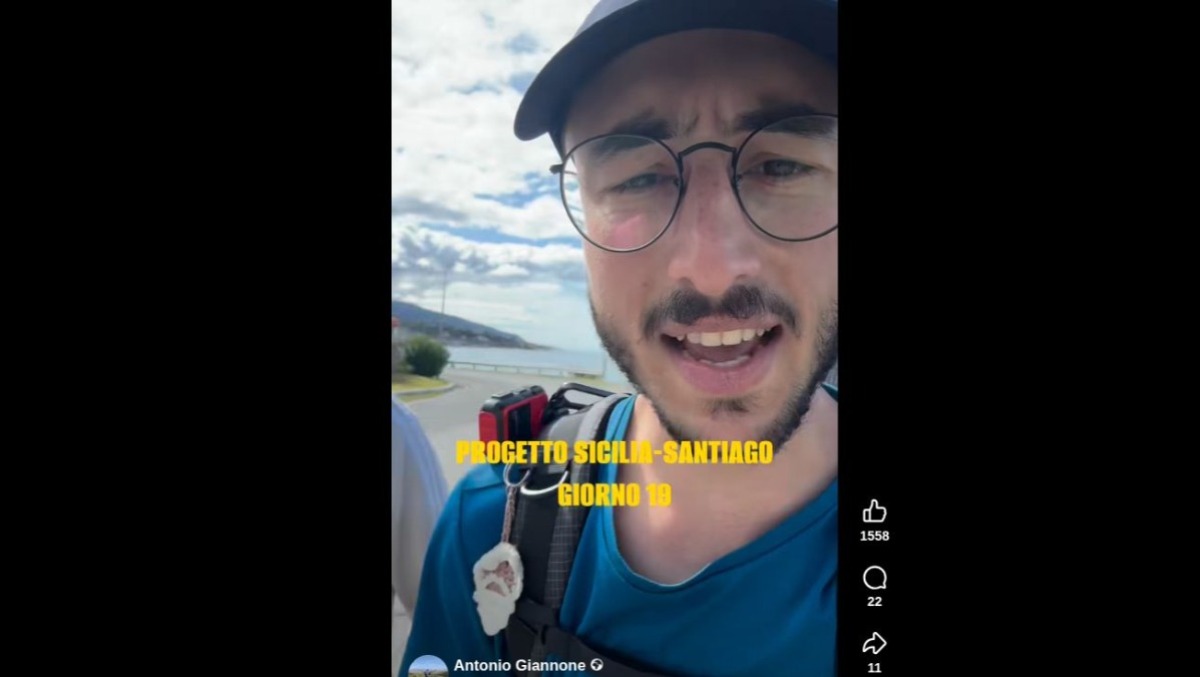 Da Scicli a Santiago a piedi: il viaggio di 4.000 km del giovane fotografo - Credit Foto Antonio Giannone