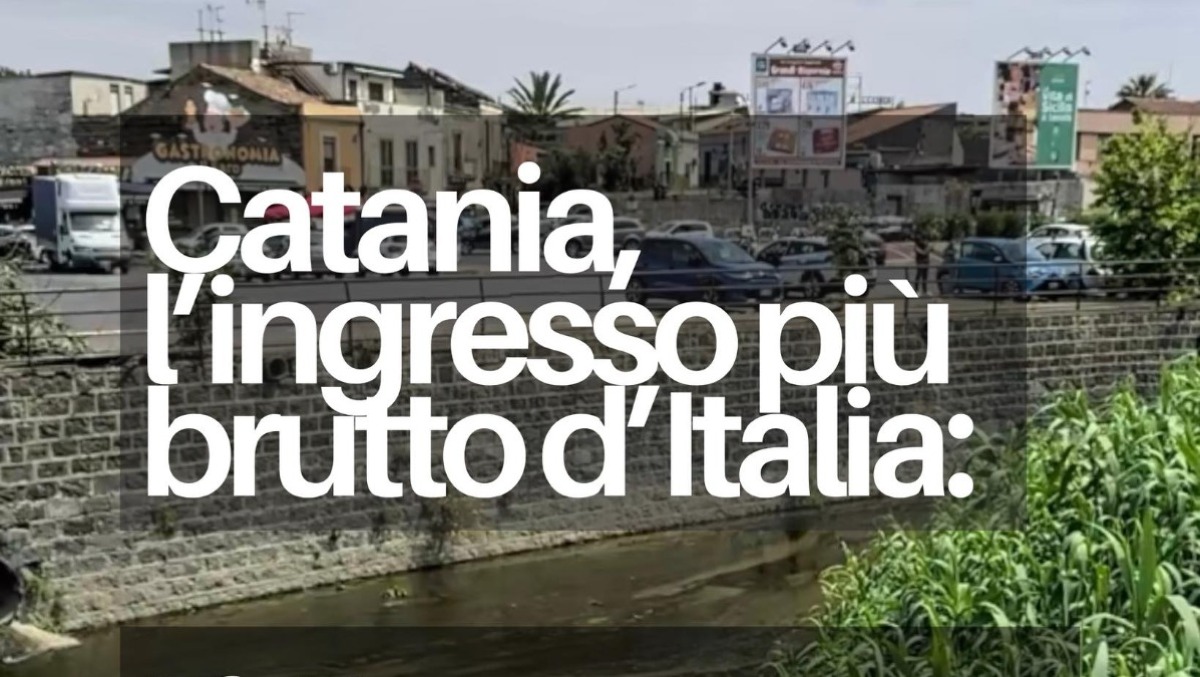 Catania, «l'ingresso più brutto d'Italia»: Lab5 denuncia un «fallimento urbano» - Credit Foto Lab5