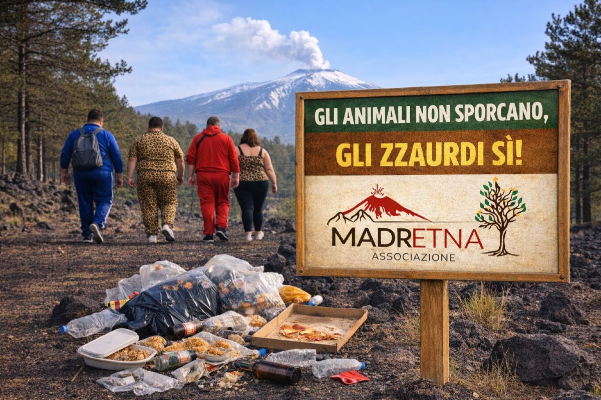 MadrEtna lancia una giornata di pulizia dopo weekend di rifiuti e fuochi sull'Etna - Credit Foto MadrEtna