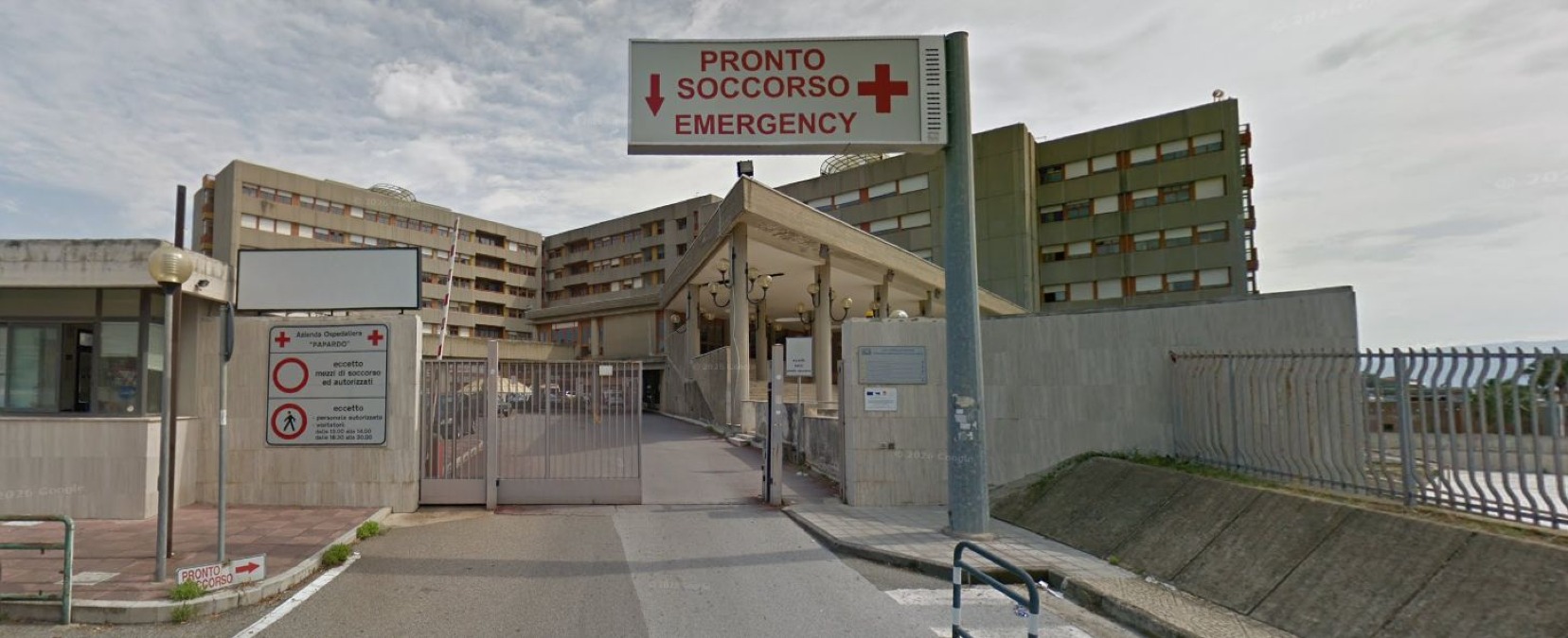 Aggressione al Papardo: arrestato 46enne per danneggiamento, resistenza e lesioni a pubblico ufficiale - Credit Foto Google Maps