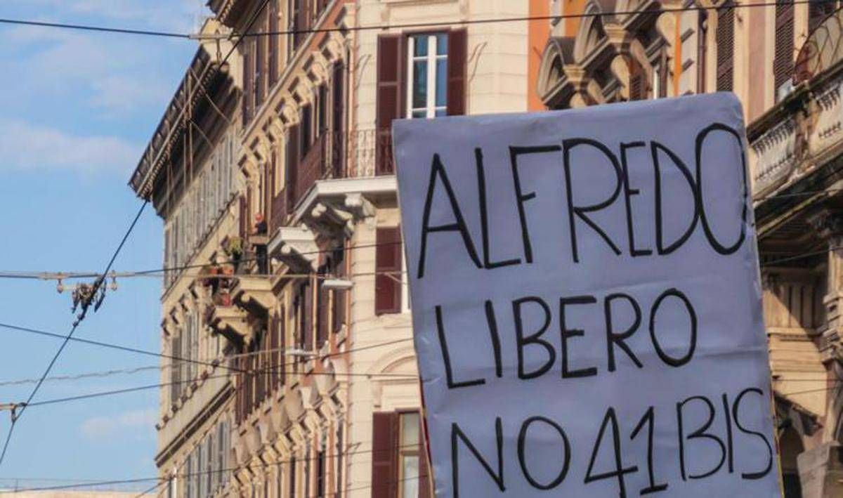 Alfredo Cospito, rinnovato il 41bis per l'anarchico - 
