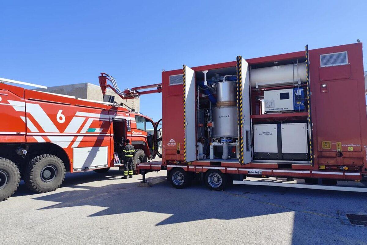 Corso di Formazione per i Vigili del Fuoco: Potenziamento della Gestione delle Polveri Estinguenti negli Aeroporti Siciliani - 