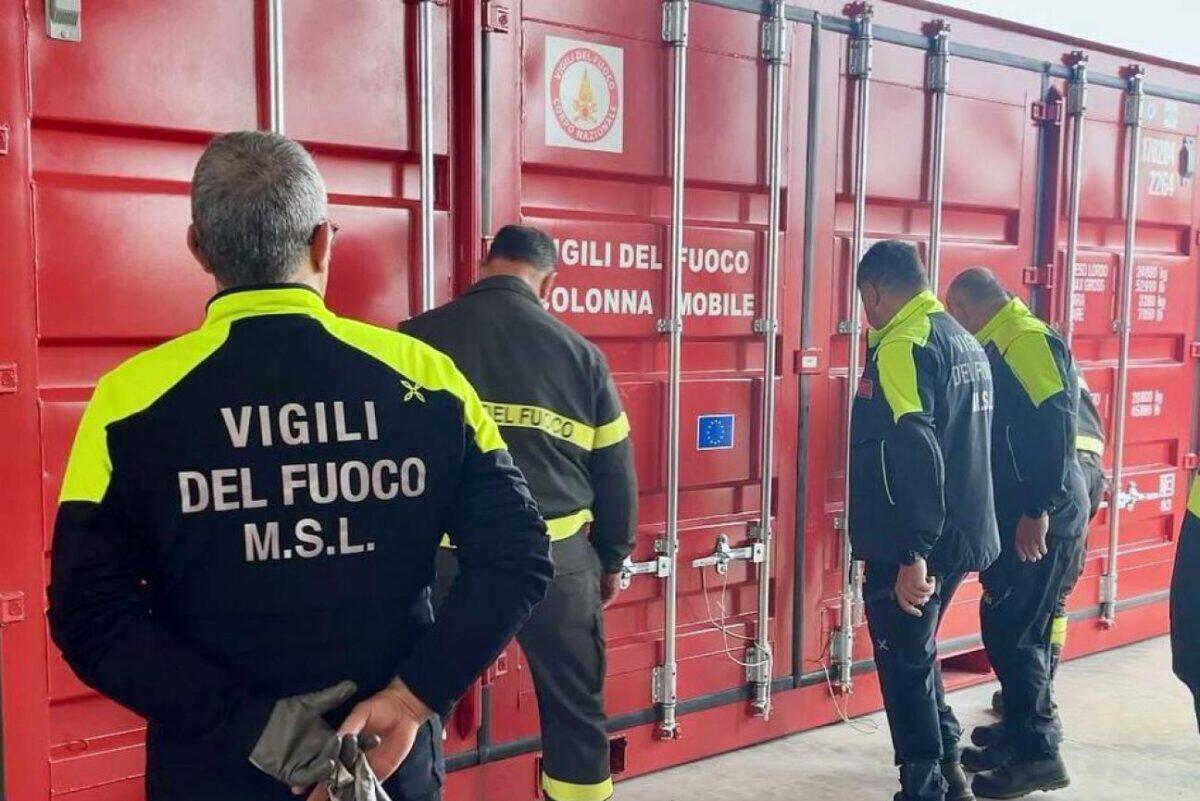 Potenziamento del soccorso regionale: il nuovo modulo ML.MED dei Vigili del Fuoco a Catania
