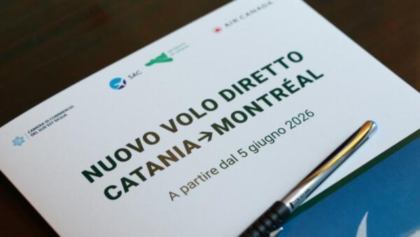 Catania inaugura la rotta diretta per Montréal: Air Canada dal 5 giugno al 23 ottobre 2026