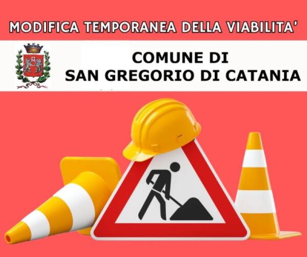 San Gregorio di Catania: modifiche temporanee alla sosta per lavori al nuovo elettrodotto (4/5–7/8/2026)