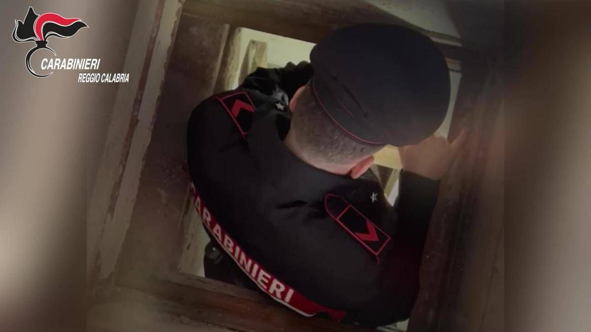 Sotto il pavimento un bunker blindato con arsenale, la scoperta a Gioia Tauro - 