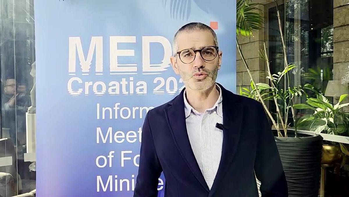 Tajani a Spalato per riunione ministeriale gruppo Med 9: videoselfie dal nostro inviato - 