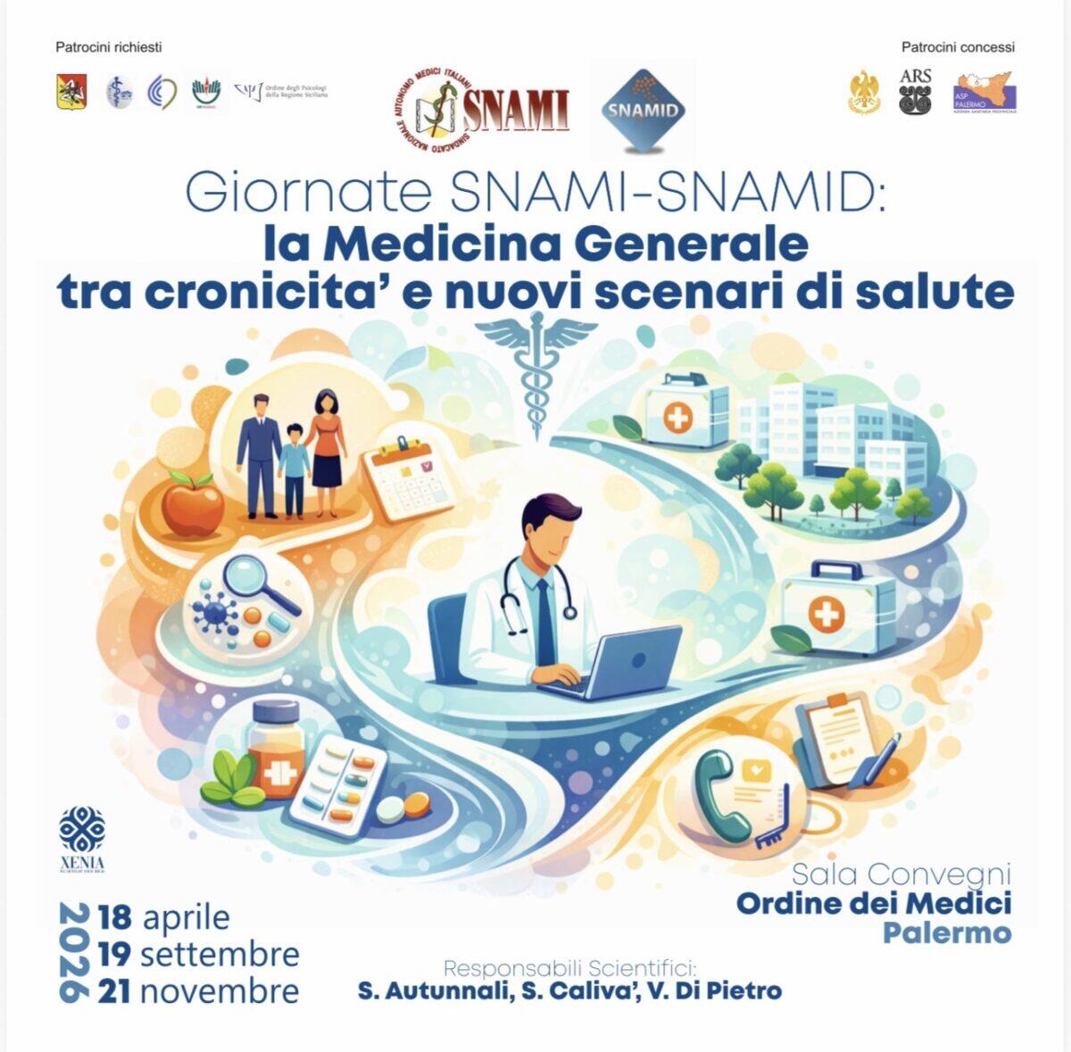 Il Comune di Palermo sostiene la medicina generale nel congresso SNAMI–SNAMID - 