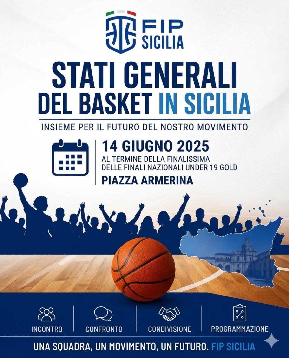 Stati Generali del Basket Siciliano: FIP Pallacanestro alla pianificazione della nuova stagione a Piazza Armerina - 