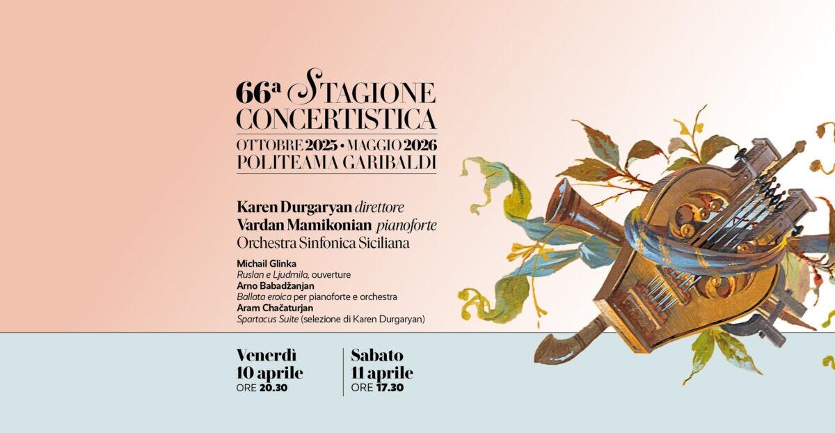Tradizioni russe e armonie armene: il concerto diretta da Karen Durgaryan al Politeama Garibaldi di Palermo - 