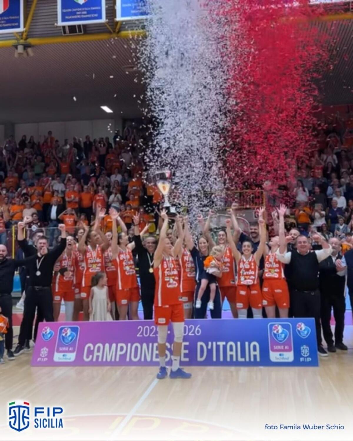 Famila Wuber Schio conquista il 14º scudetto nel campionato femminile di FIP Pallacanestro - 