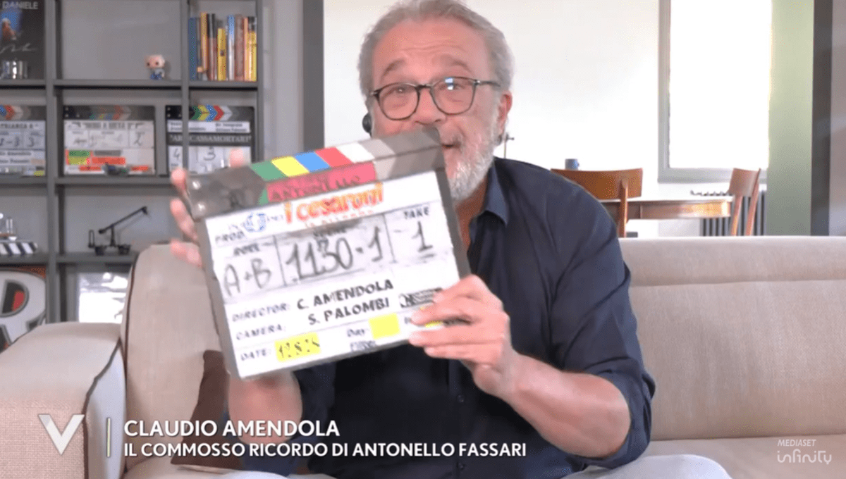 Claudio Amendola ricorda Antonello Fassari: "Anche lui guarderà i Cesaroni da lassù" - 