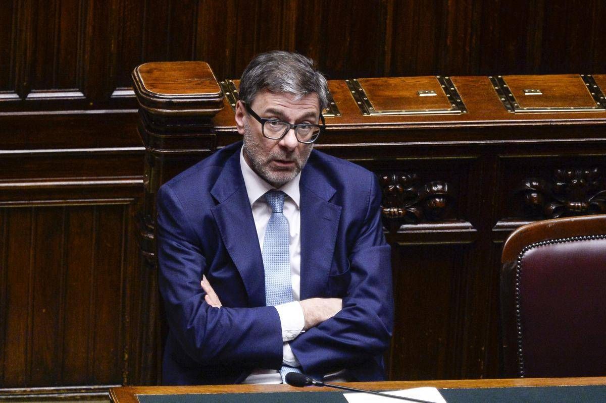 Giorgetti: "Se stime saranno confermate, Italia fuori da procedura nel 2027" - 