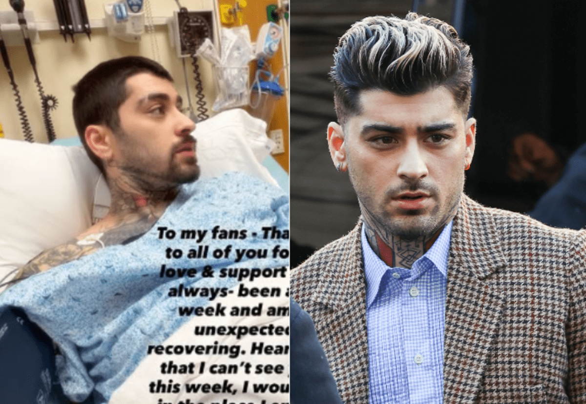 Zayn Malik ricoverato in ospedale, il malore e il messaggio ai fan: cosa è successo - 