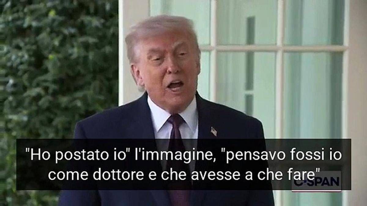 Trump e l'immagine come Gesù: "Ero un dottore..." - 