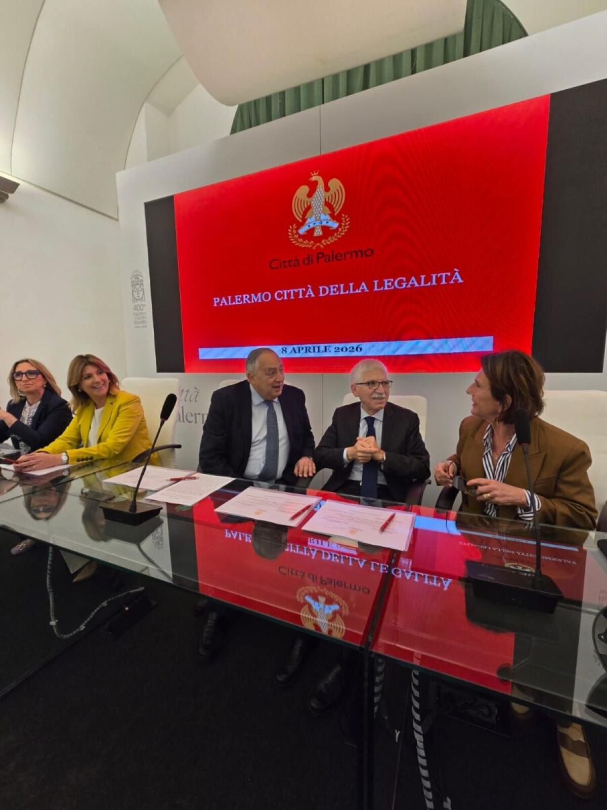 Comune di Palermo lancia il progetto 'Città della Legalità' per educare i giovani alla cittadinanza responsabile - 