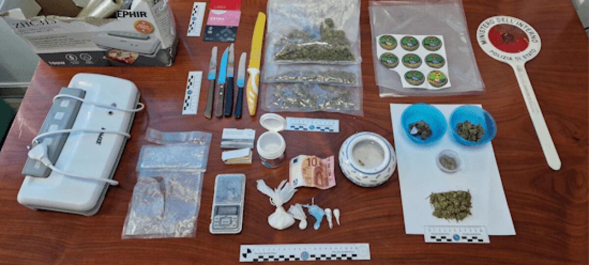 Arrestato a Messina un trentunenne con 125 grammi di cannabinoidi e 10 grammi di cocaina nella sua abitazione - 