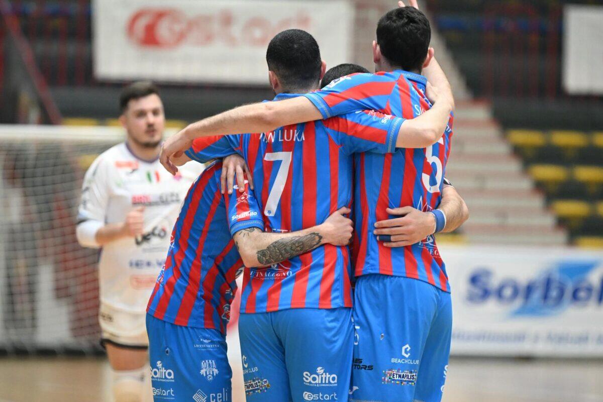 Covei Meta Catania Bricocity domina e consolida il primato battendo Came Treviso 4-1 - 