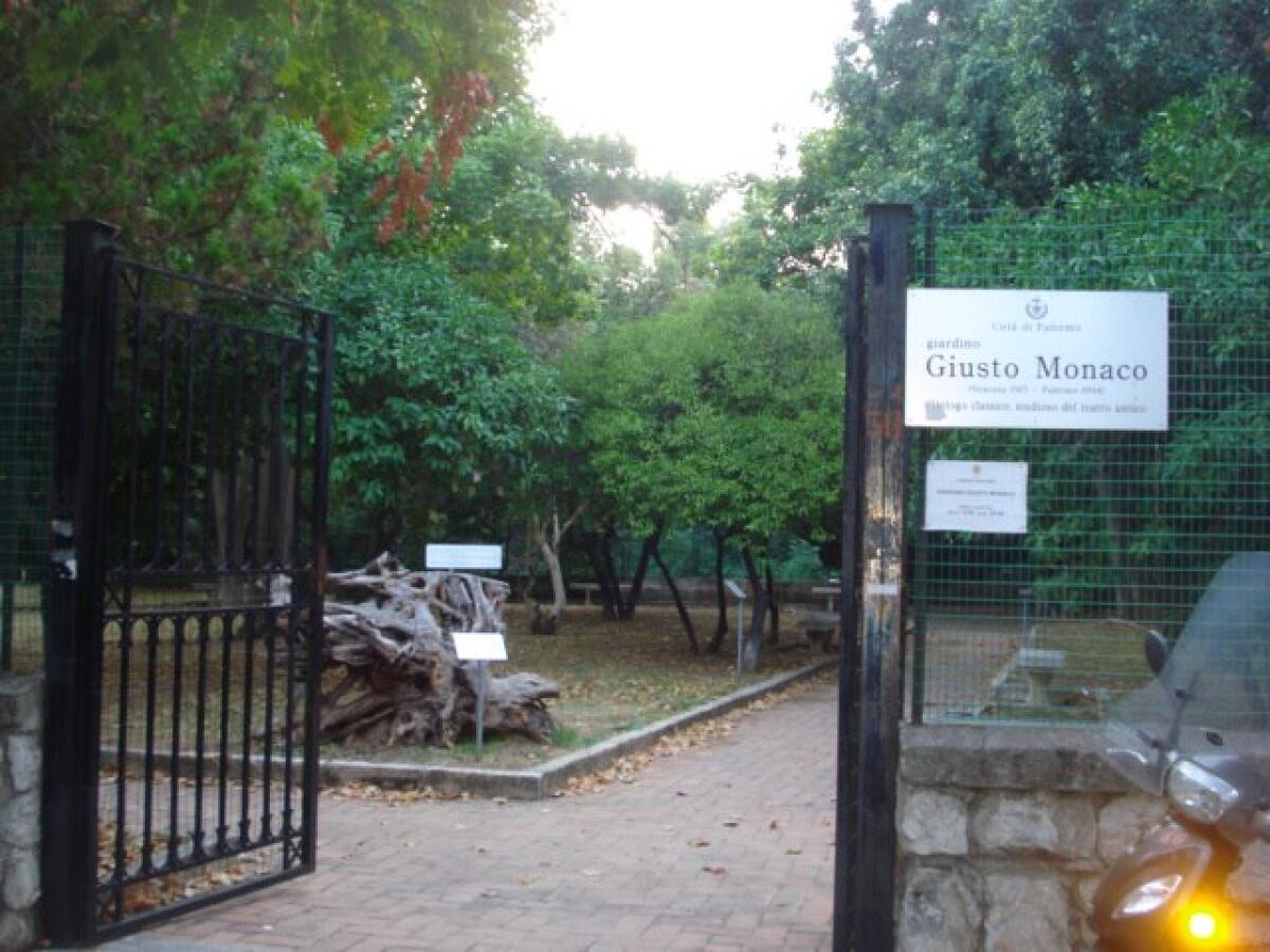 Rivisitazione degli orari di apertura del Giardino "Giusto Monaco" nel Comune di Palermo - 