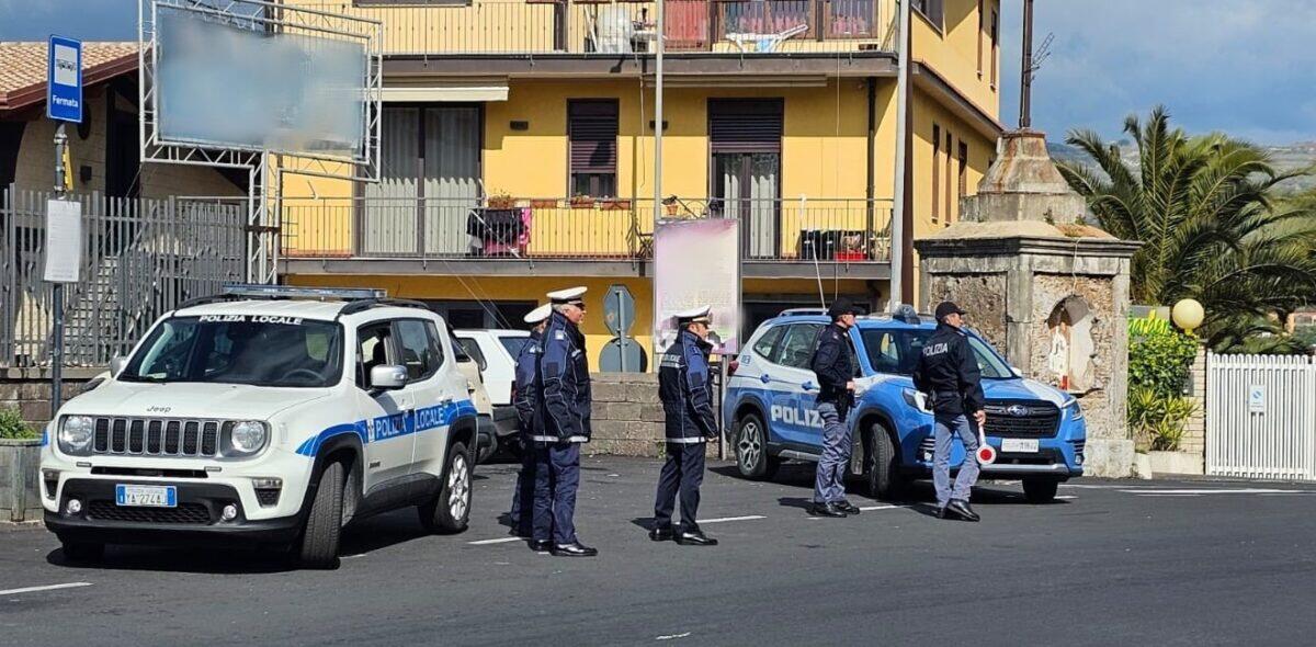 Controllo straordinario della Polizia a Catania: 63 veicoli ispezionati e multe per guida pericolosa - 