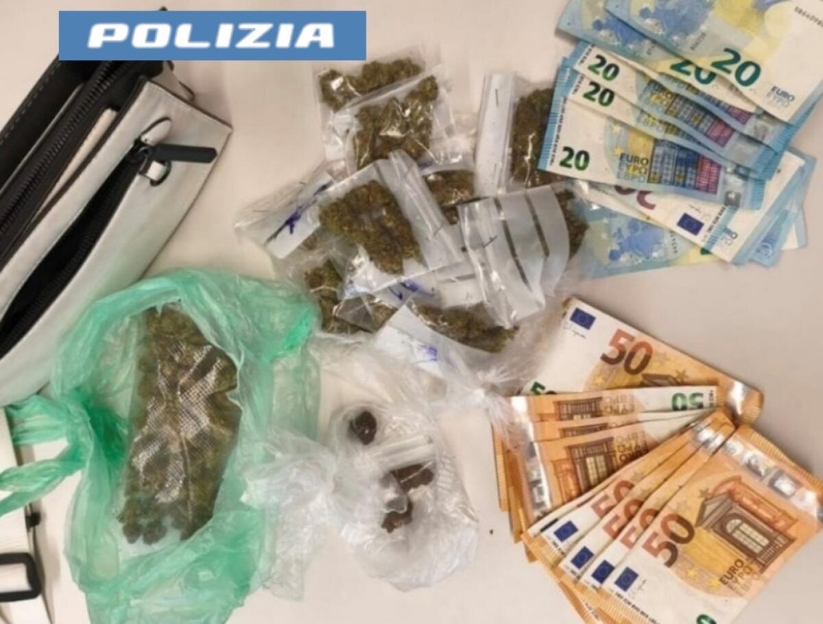 Arrestato a Catania un 19enne con droga e 650 euro, fermato dalla Polizia nel quartiere San Berillo - 