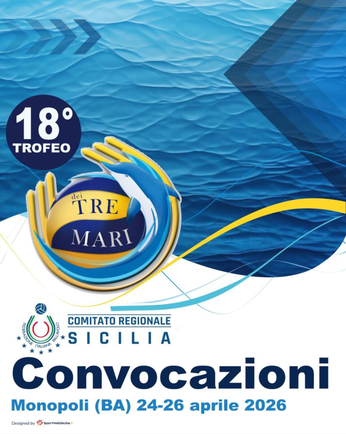 Feder Volley Sicilia: Annunciate le Convocazioni per il Trofeo dei Tre Mari - 
