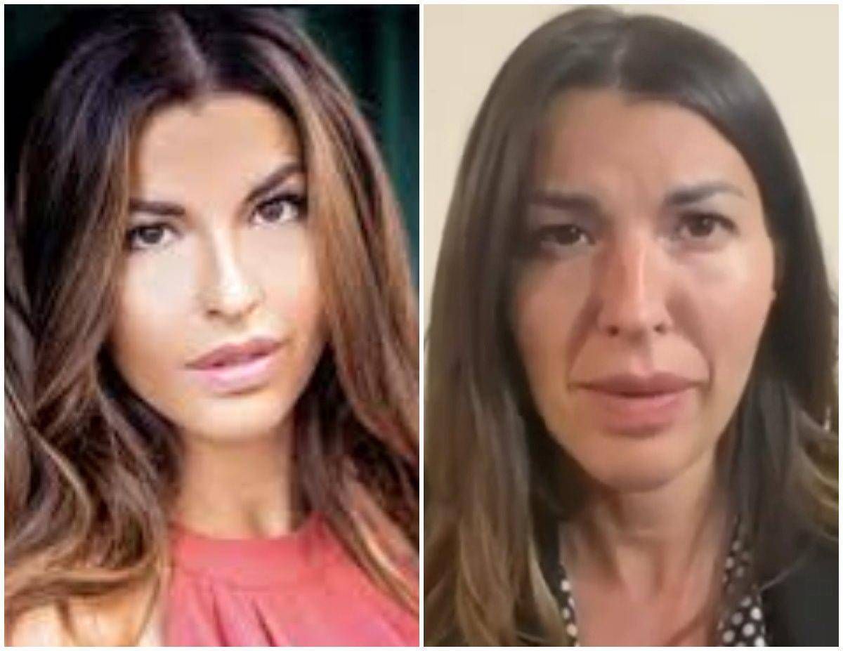 Claudia Conte riappare in video, senza trucco e con tono grave - 