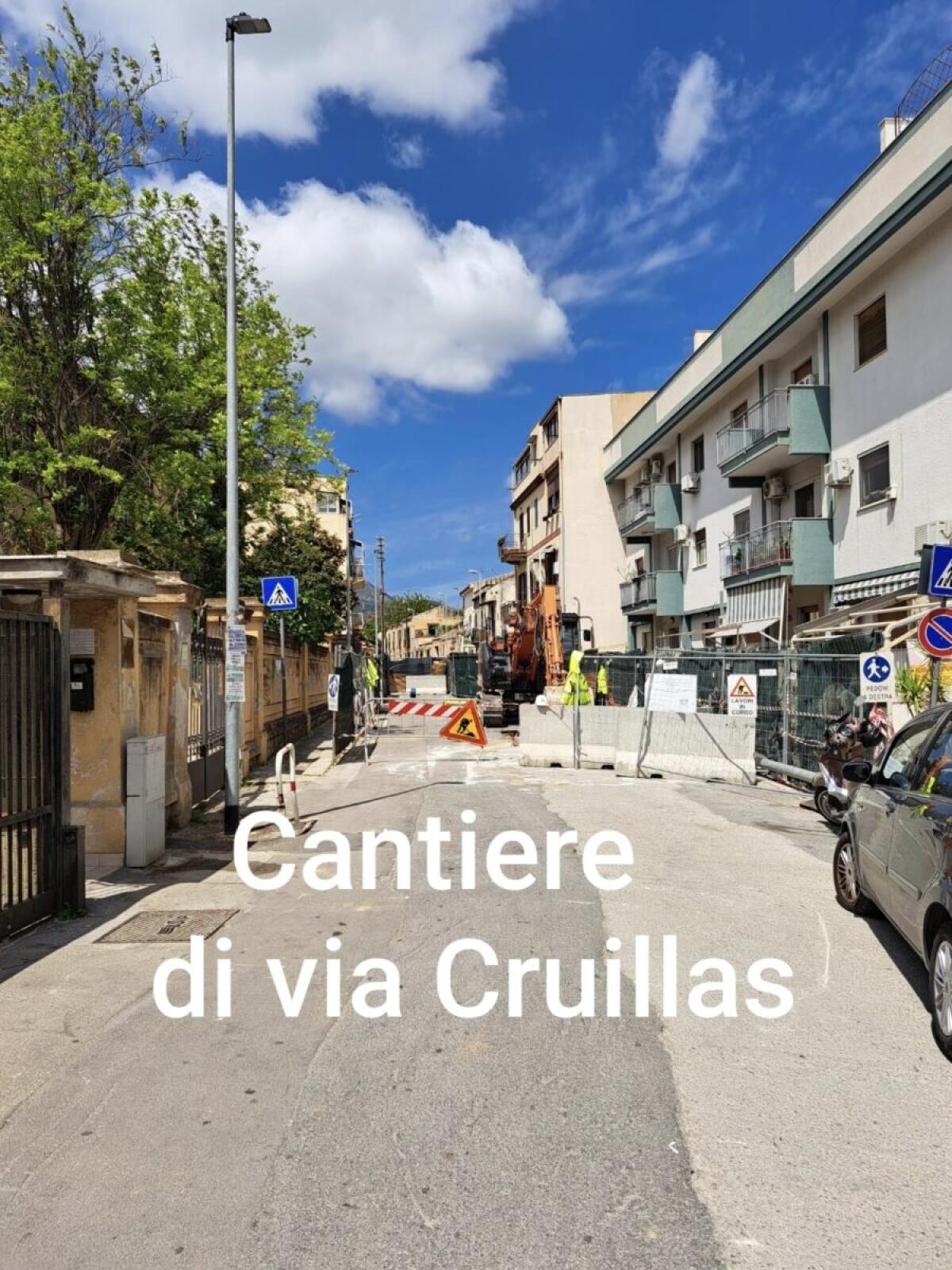 Emergenza nel Comune di Palermo: il quartiere Cruillas chiede interventi urgenti per i cantieri in corso - 