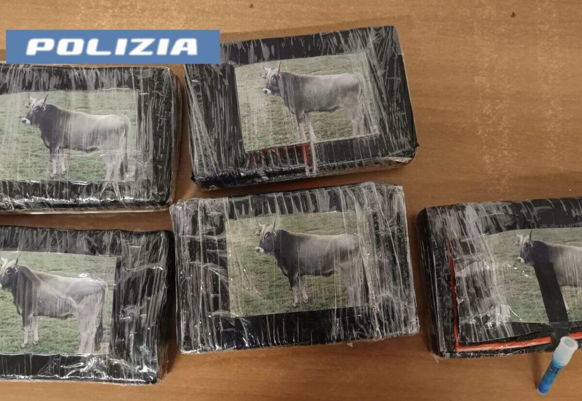 Sequestro di 5 chili di cocaina dalla Polizia di Catania in operazione contro la criminalità organizzata