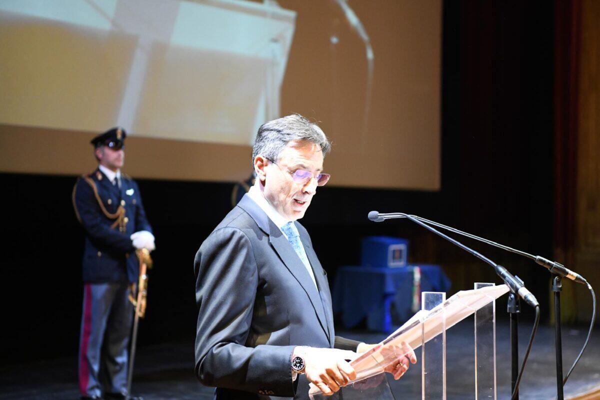 <p><strong>Polizia di Stato celebra a Palermo il 174° Anniversario con solenne commemorazione e riconoscimenti</strong></p> - 