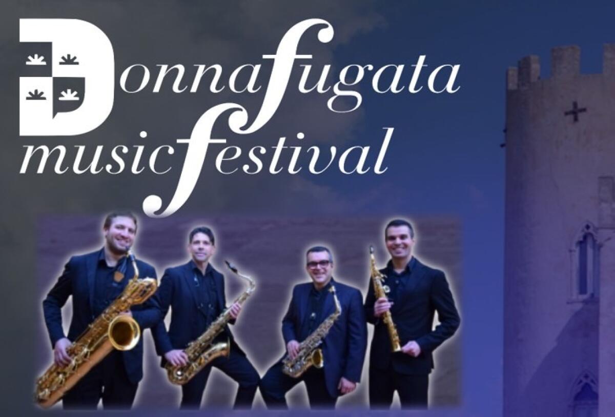 Insula Sax Quartet chiude il Donanfugata Music Festival con un concerto al chiaro di luna - 