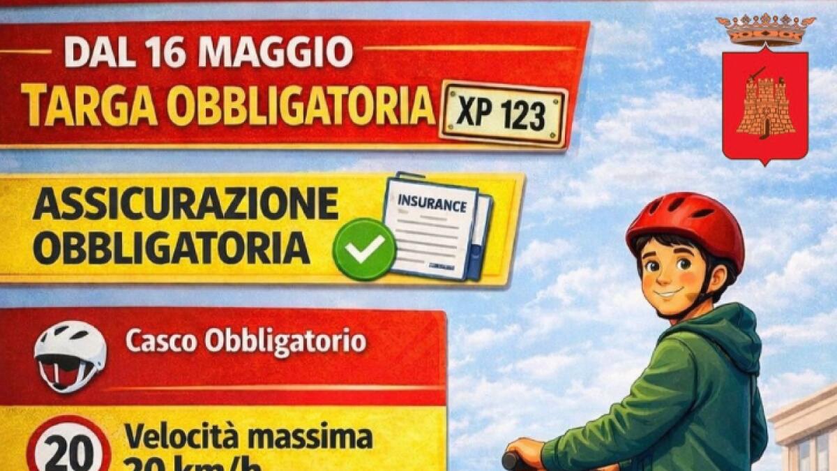 Modifiche ai monopattini elettrici nel Comune di Caltanissetta: nuove regole in arrivo - 
