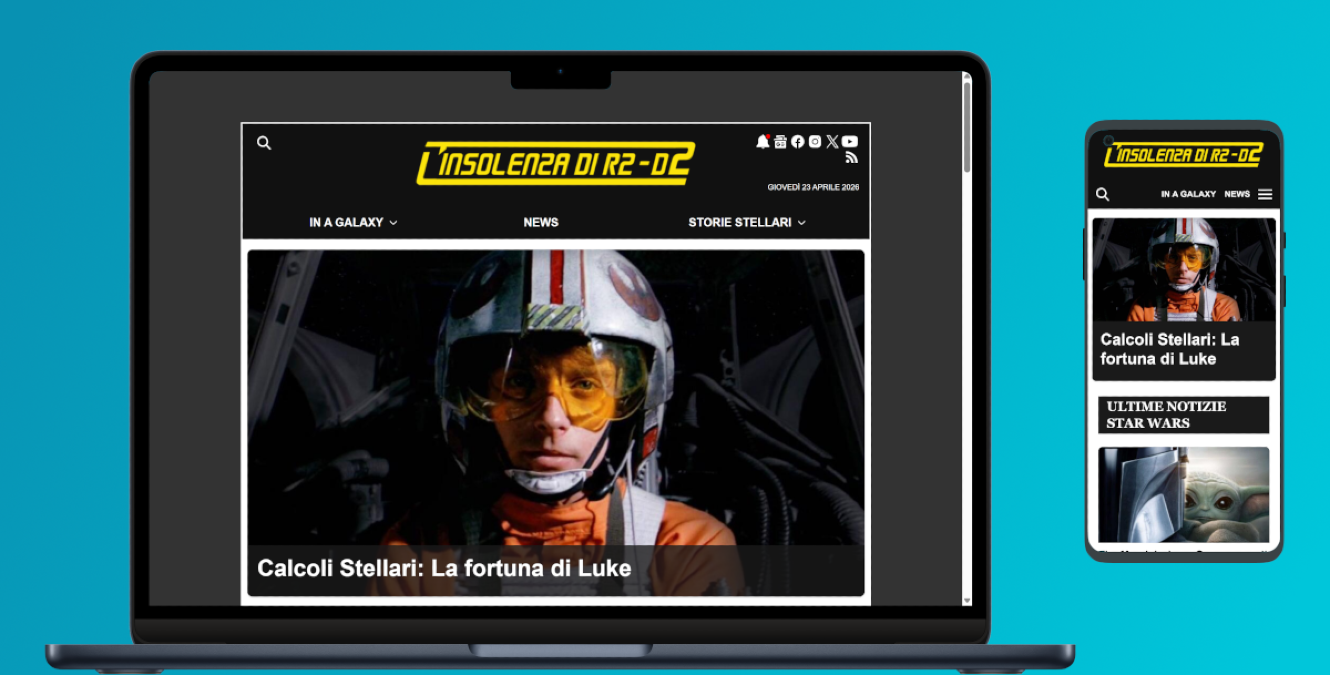 Insolenza di R2-D2 entra in Webmaster360: una nuova spinta digitale per il più grande network Star Wars d’Italia - 