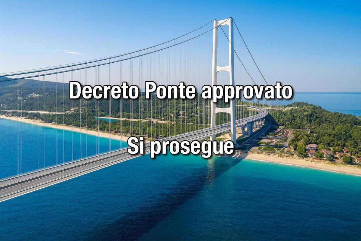 Camera approva il decreto su commissari e concessioni: il ponte sullo Stretto al centro del provvedimento - Credit foto Ponte sullo Stretto di Messina
