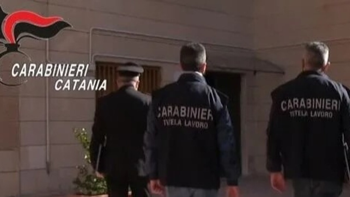 Ispezione a San Giovanni la Punta: hotel con un lavoratore in nero, sospesa l'attività e sanzioni - Credit Foto Carabinieri di Catania