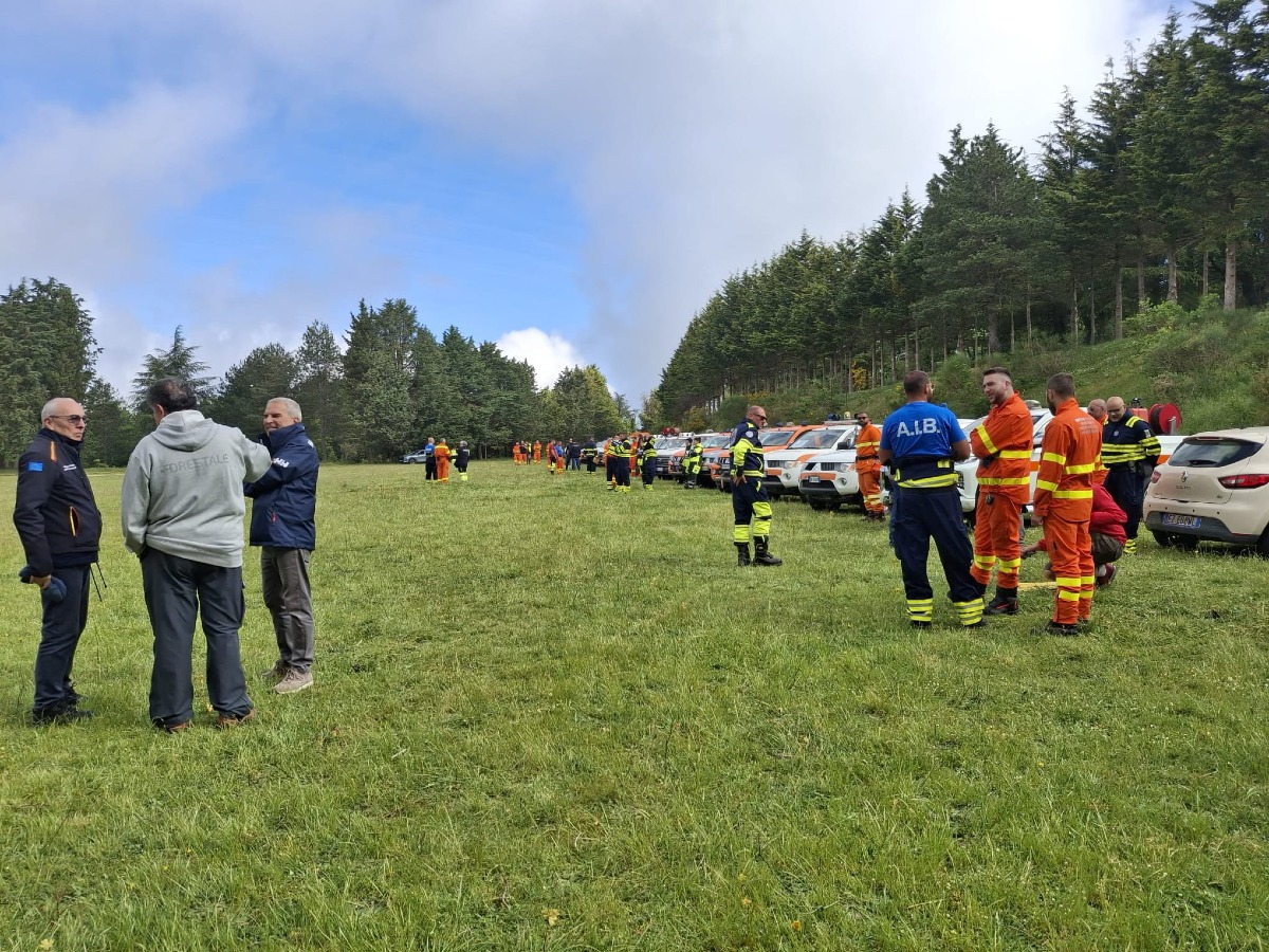 Esercitazione AIB "EXE MESSINA-TIRRENO": positivo test a Castell’Umberto - Credit Foto Regione Siciliana - Dipartimento Regionale della Protezione Civile