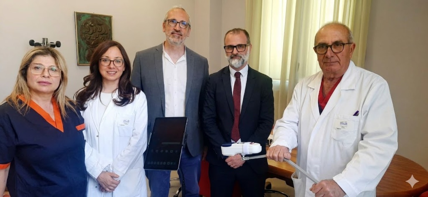 Arnas Garibaldi: donati rilevatore a infrarossi e 10 tablet al reparto di talassemia - Credit Foto ARNAS Garibaldi Catania