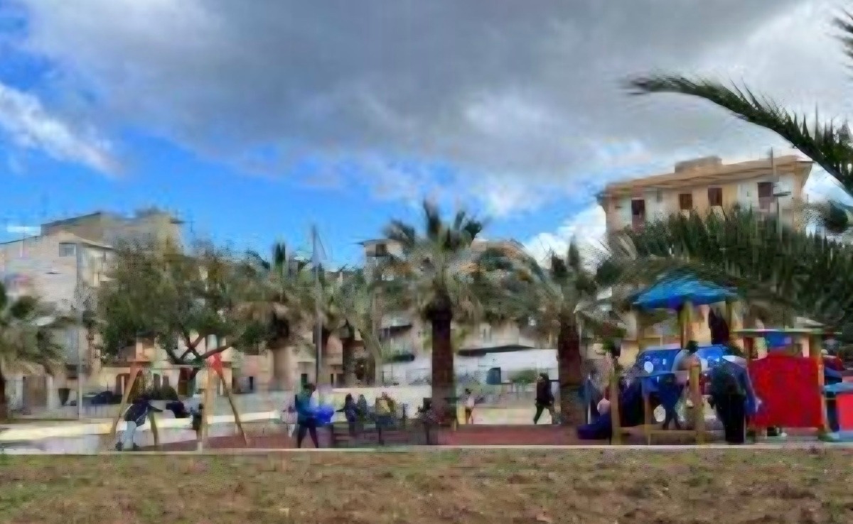 Bagheria: parco di Piazza Butera chiuso fino al 21 maggio per installare una scacchiera umana - Credit Foto Comune di Bagheria