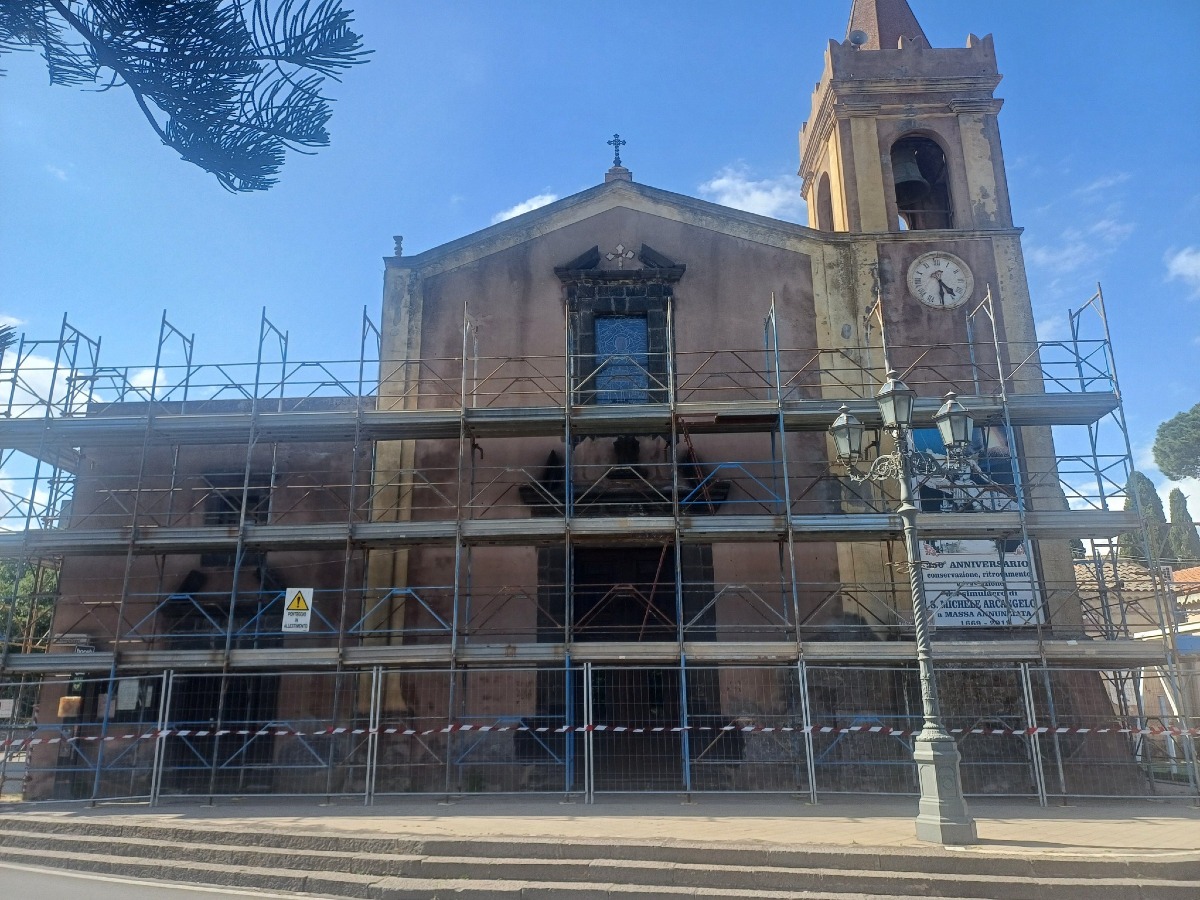 A Mascalucia partono i lavori di restauro della Chiesa Maria SS. Annunziata, annuncia il consigliere Di Mauro - Credit Foto Manlio DI MAURO