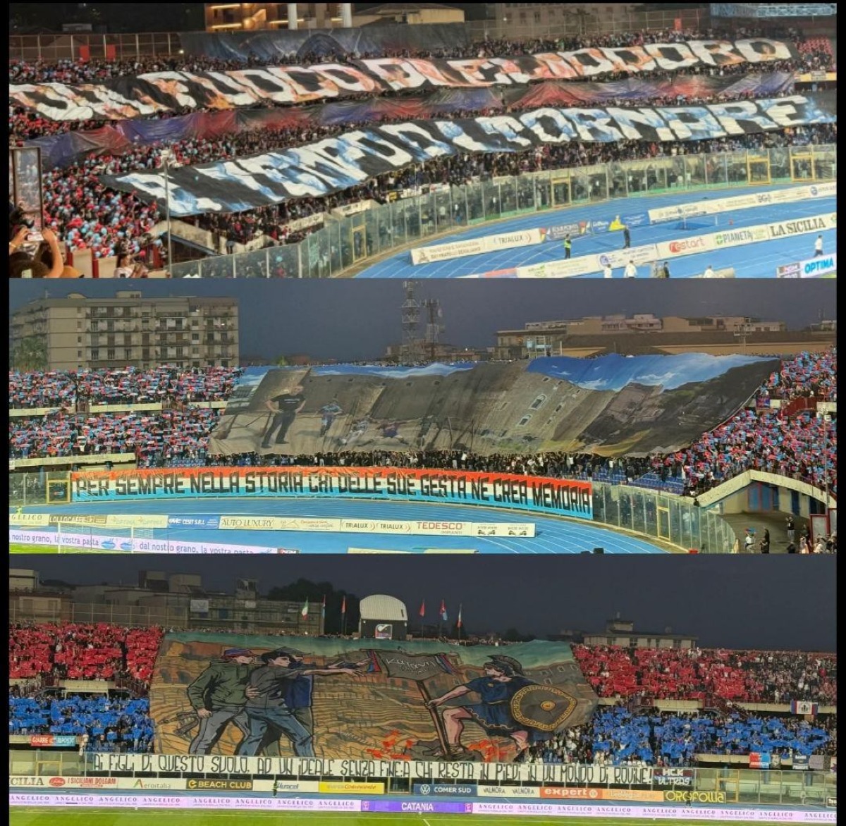 Il sindaco Trantino tifa Catania: post di sostegno prima del doppio spareggio con l'Ascoli per la Serie B - Credit foto Enrico Trantino Sindaco